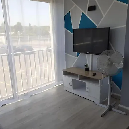 Plage 1, T2 En Front De Mer Avec Parking Apartment