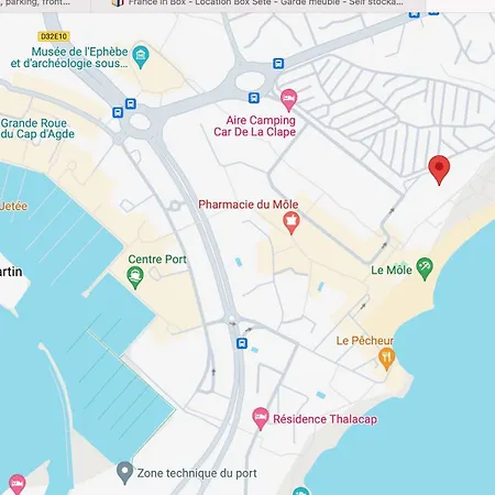 Plage 1, T2 En Front De Mer Avec Parking Apartment *