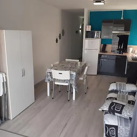 Plage 1, T2 En Front De Mer Avec Parking Apartment
